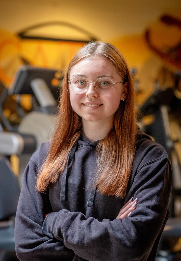 Charlotte, Auszubildende zur Sport- und Fitnesskauffrau bei der CATO Health & Sports Company in Wolfenbüttel